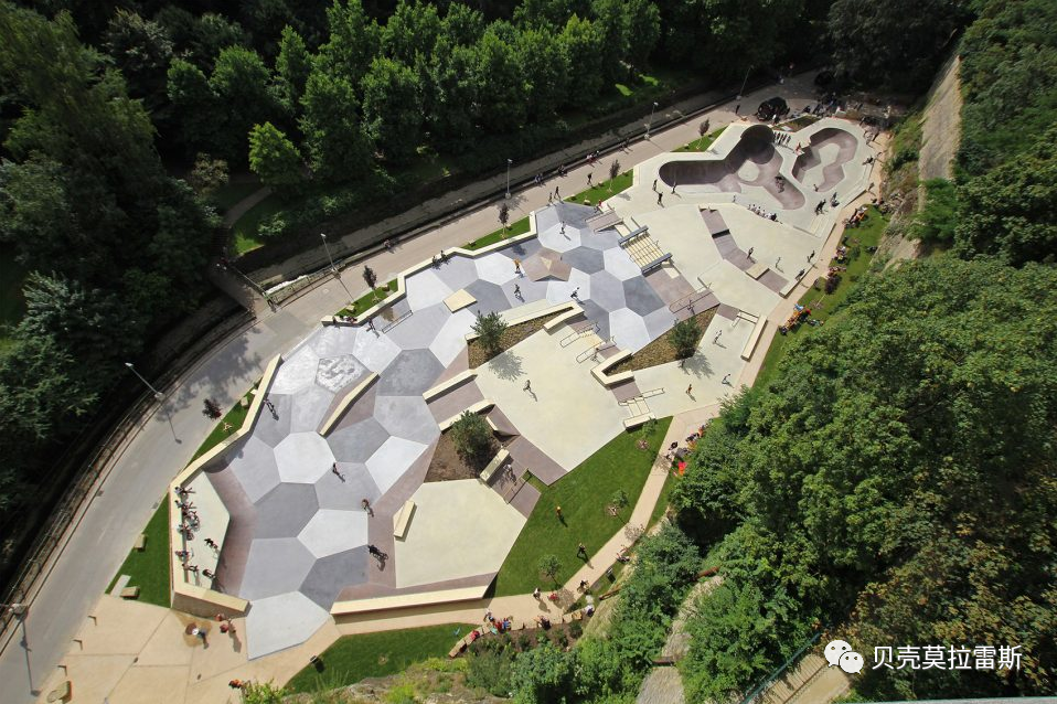 滑板公园设计丨美国-41