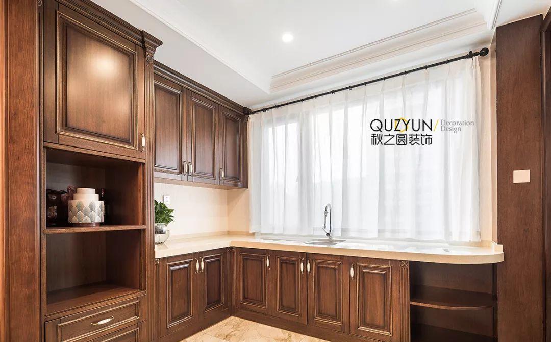 金地天际公寓 | 208 平美式深棕空间-16