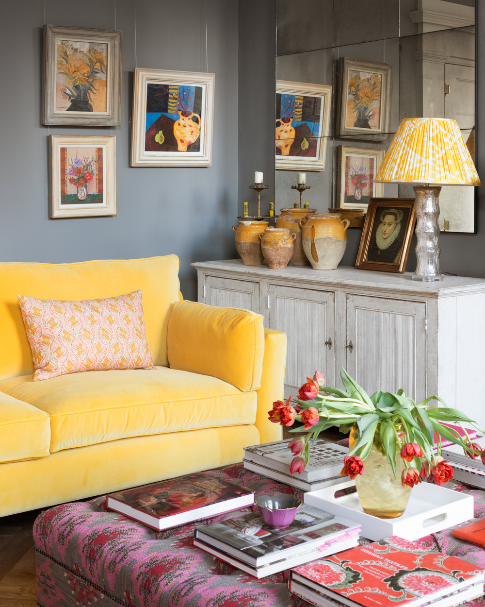 色彩斑斓的苏格兰爱丁堡优雅公寓-5