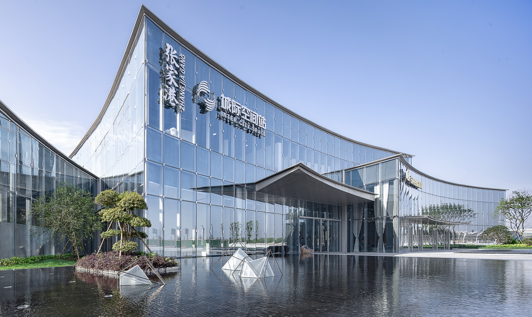 张家港绿地·高铁新城展示中心丨翰方设计-18