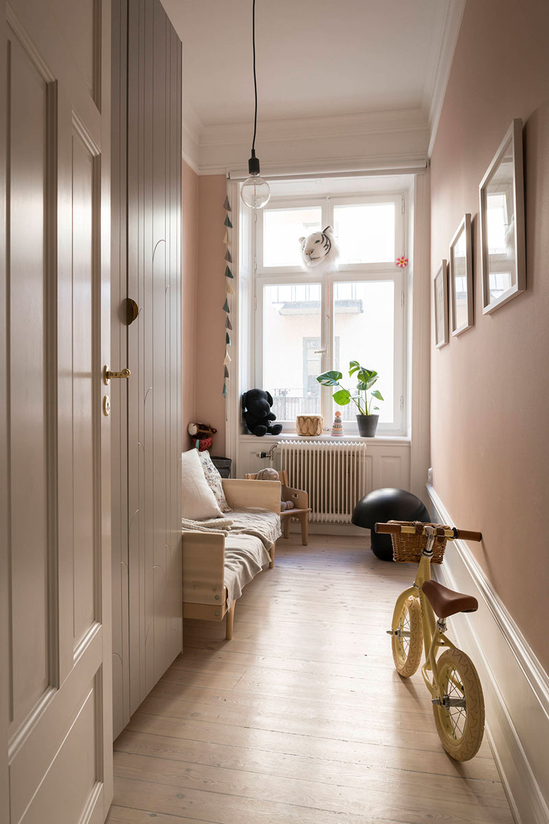斯德哥尔摩 61 平米深蓝公寓 | 优雅的北欧小窝-15