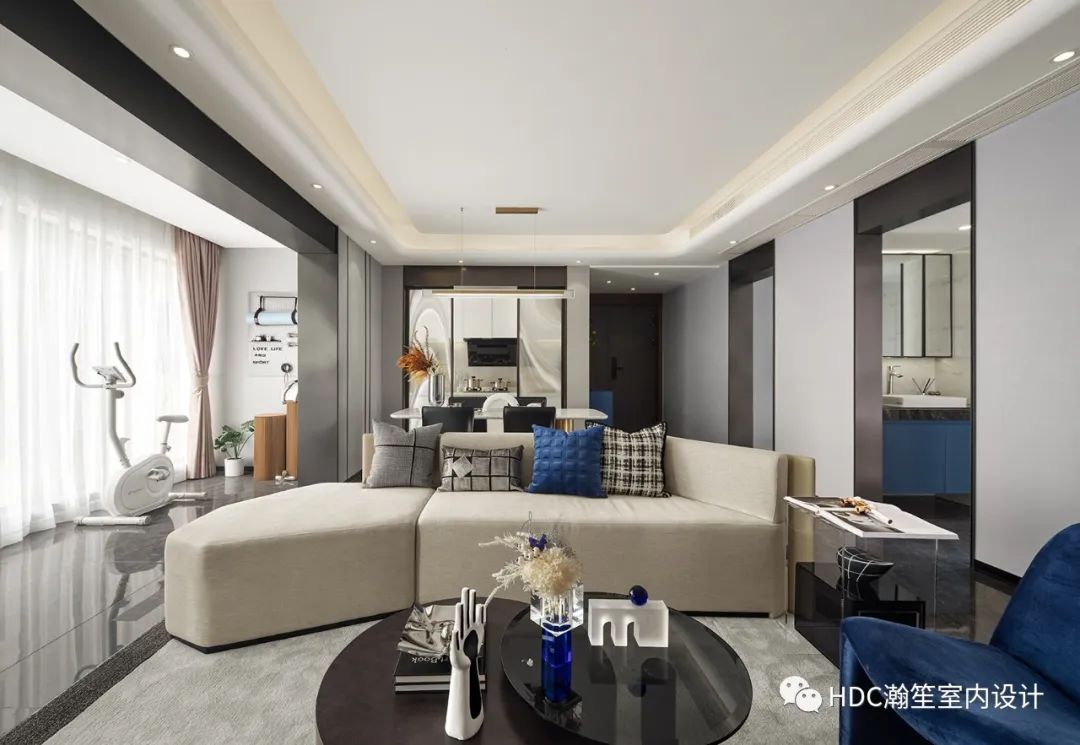 绵竹仟坤天朗样板间丨中国德阳丨HDC成都瀚笙室内设计有限公司-7