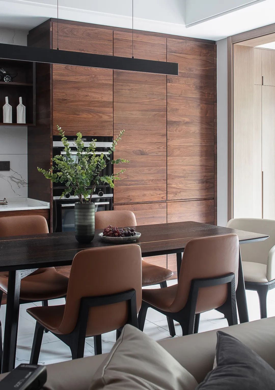 四居室小洋房 | 现代中性色调的温馨空间-34