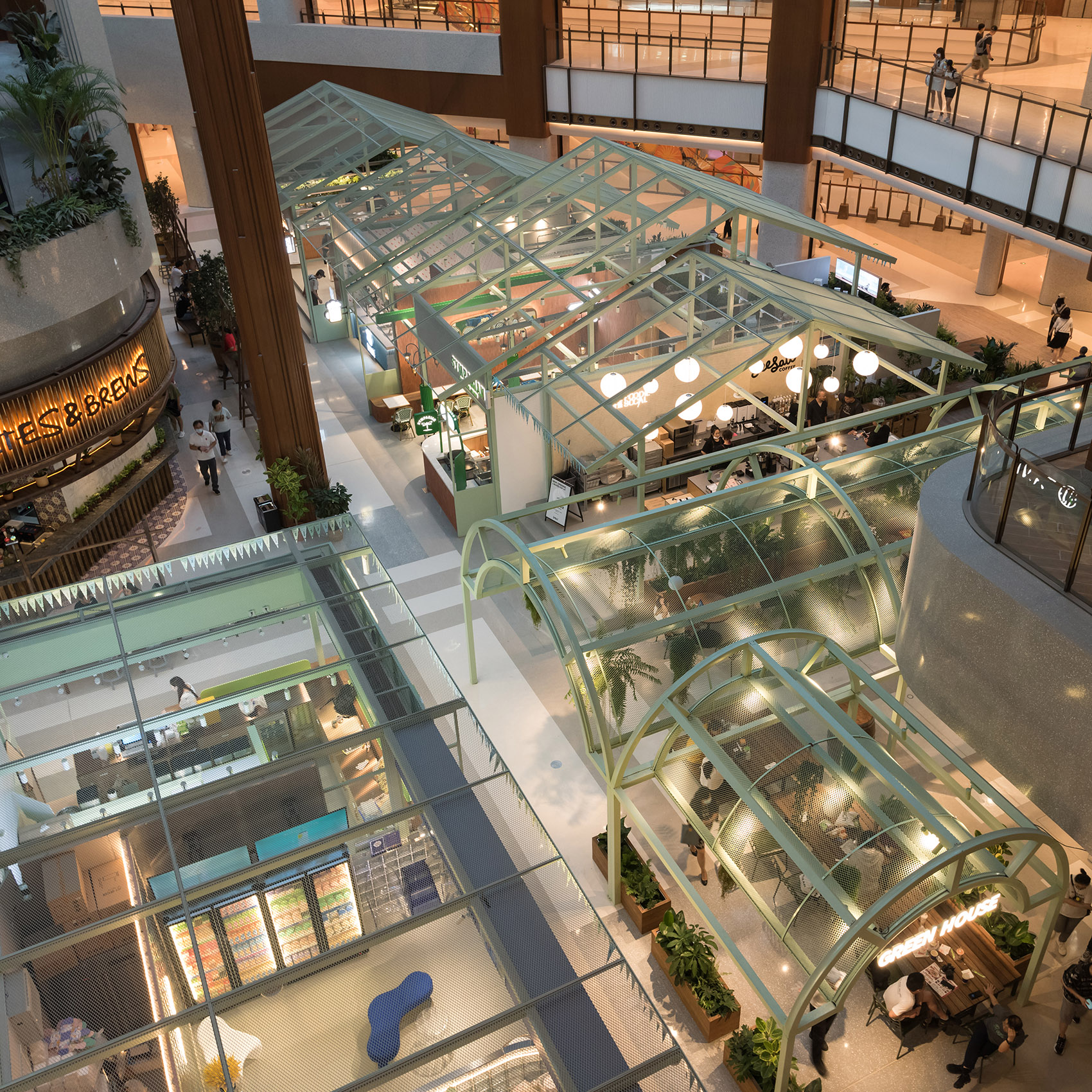 瑞虹新城太阳宫 FOODIE SOCIAL 2·0 南里食集丨中国上海丨nota 建筑设计工作室-58