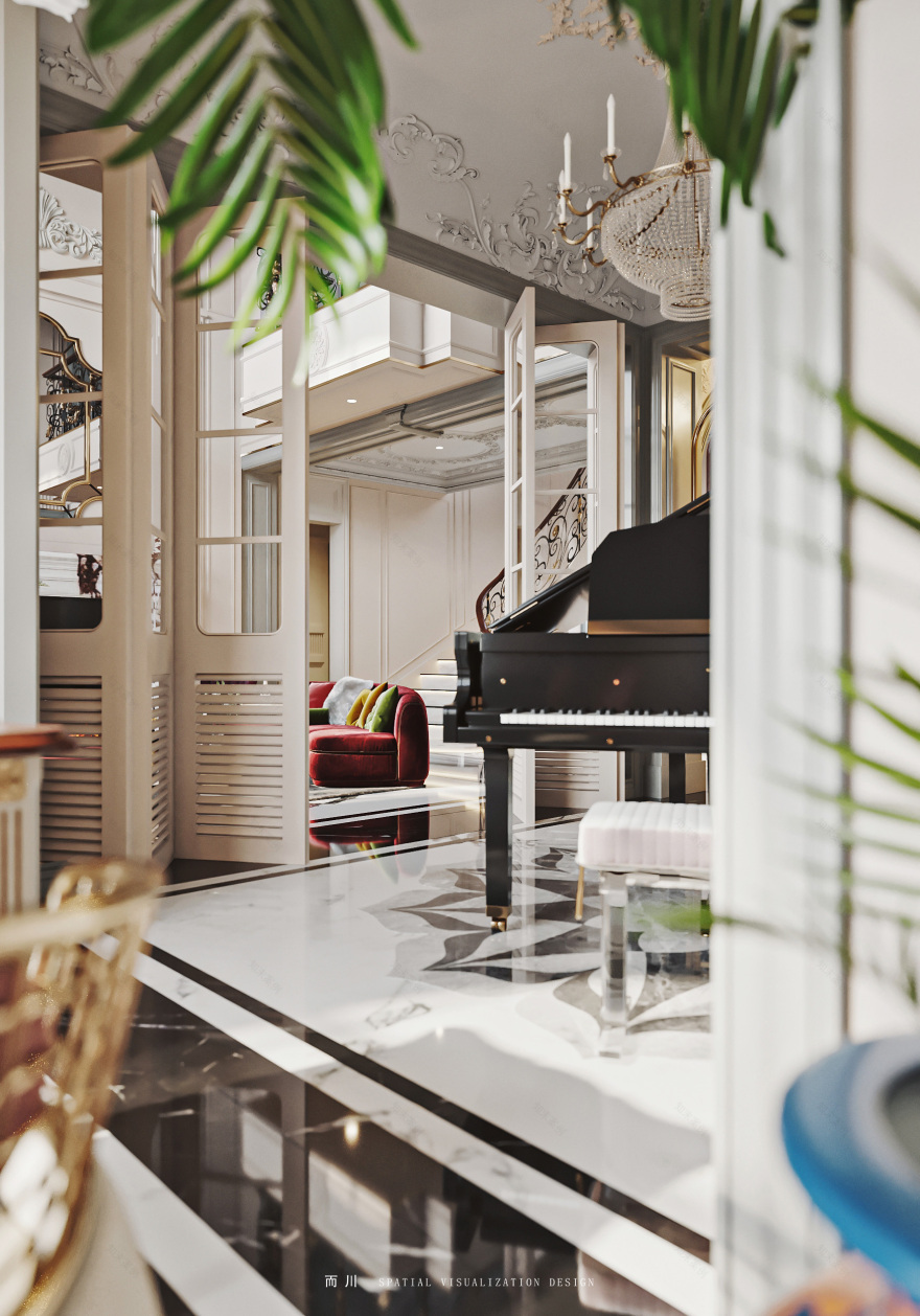 西式混搭丨魔方空间设计-23