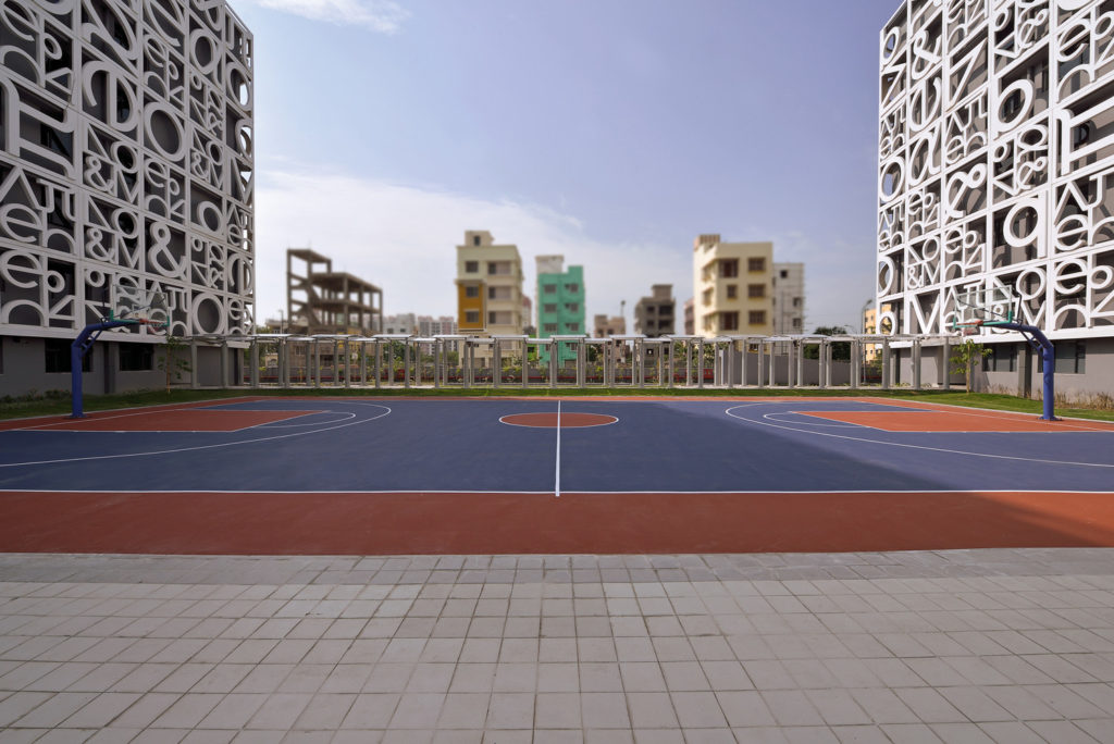 印度加尔各答某学校外立面及室内设计项目丨Abin Design Studio-57