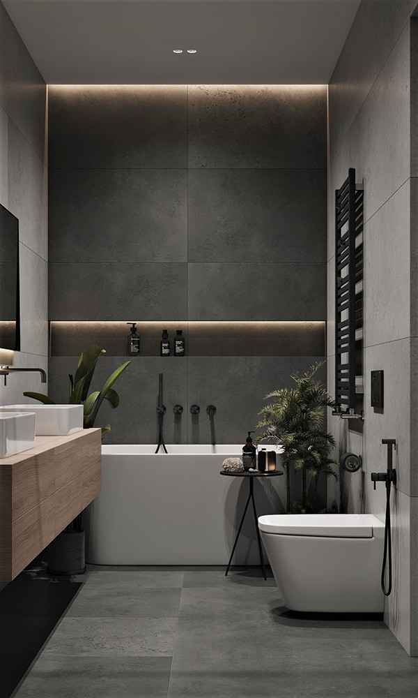 高级灰色系公寓设计-10