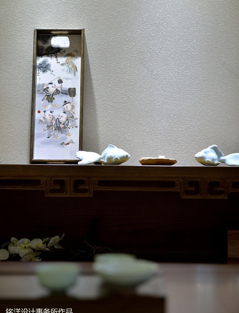 南昌曲院风荷新中式居家空间设计-26