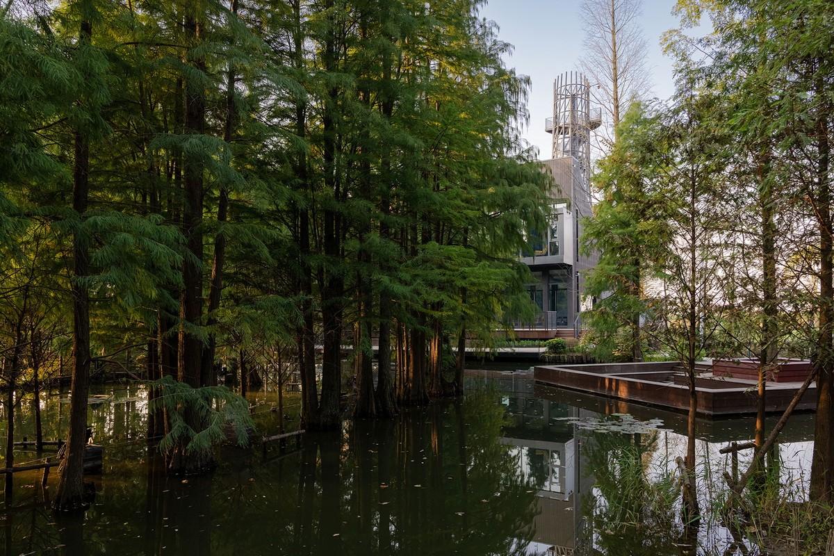 桐乡濮院红旗漾杉林部落共享餐厅丨中国嘉兴丨y.ad studio｜上海严旸建筑设计工作室-12