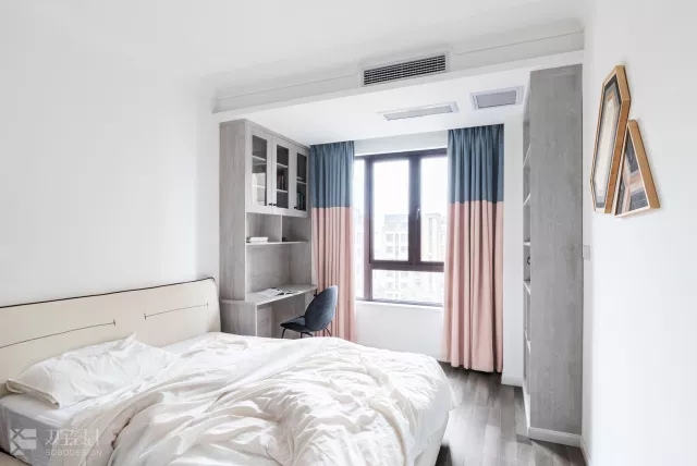 茱萸粉+祖母绿，塑造复式轻奢风  双宝设计机构-28