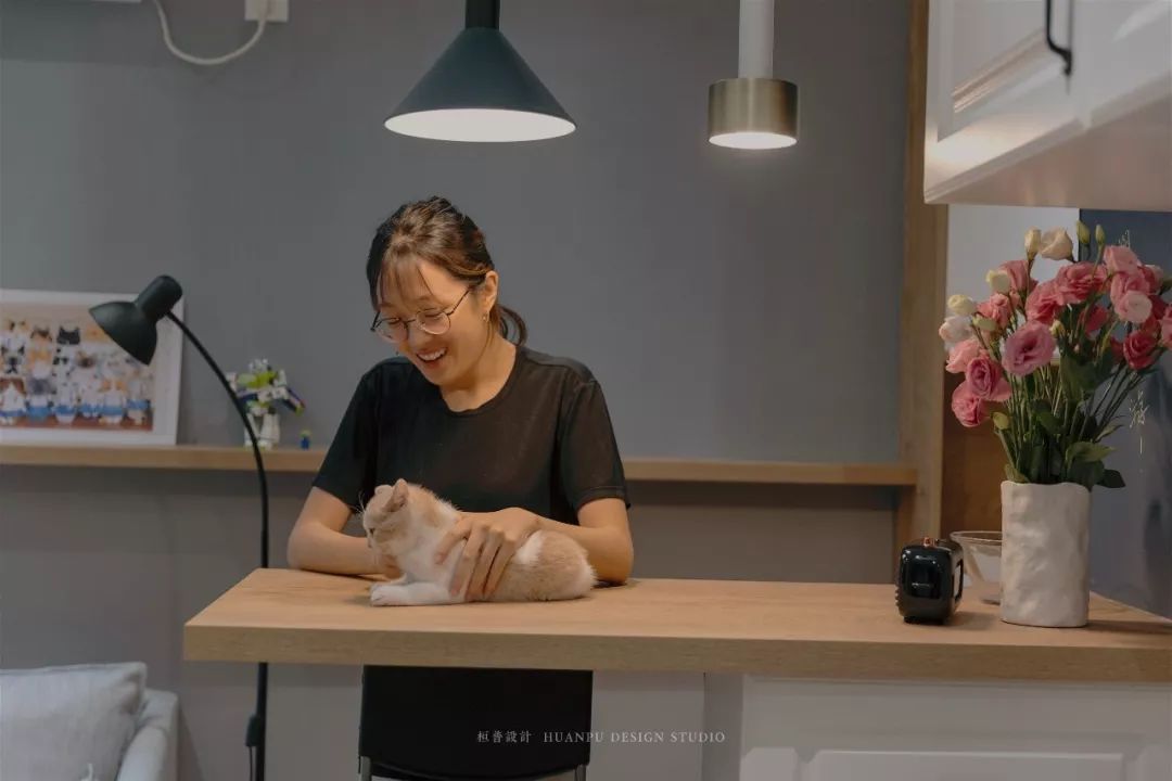 33㎡北欧猫宅,小空间大温馨-60