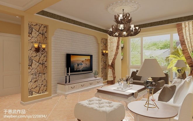 11万元三居114平米装修案例  远洋时代城-13