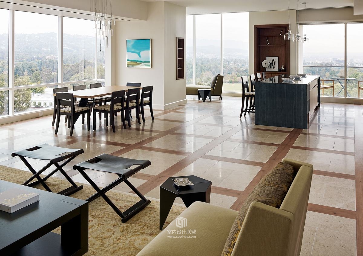 Beverly West 美国洛杉矶Santa Monica区住宅样板房-61