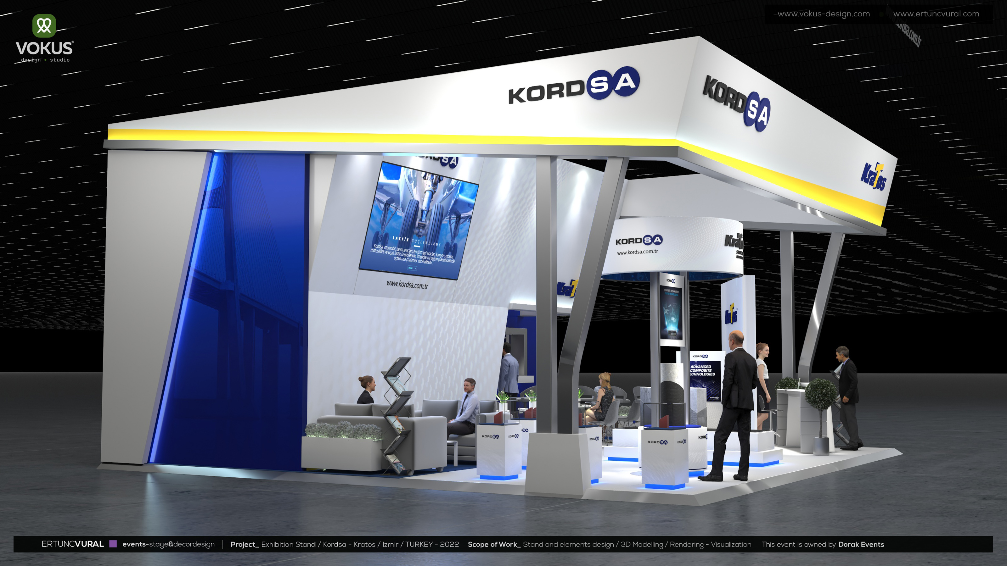Exhibition Stand / Kordsa - Kratos-1