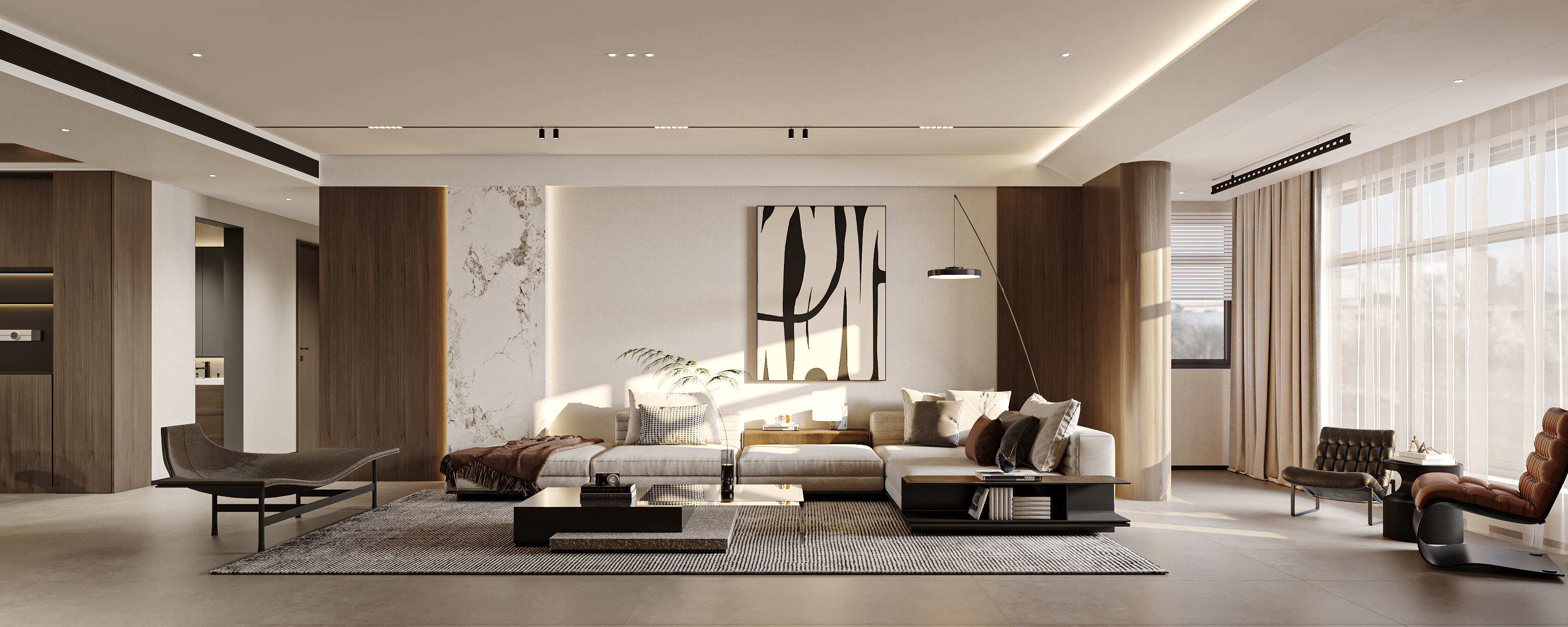 家装客餐厅卧室效果图表现-7