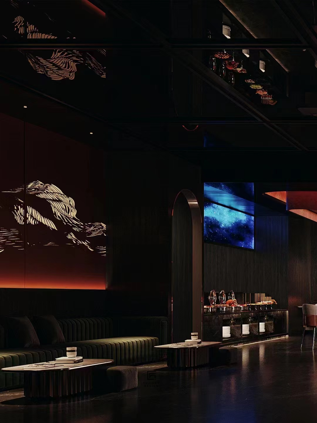 足浴会所设计案例 | 高端静谧美学空间-1