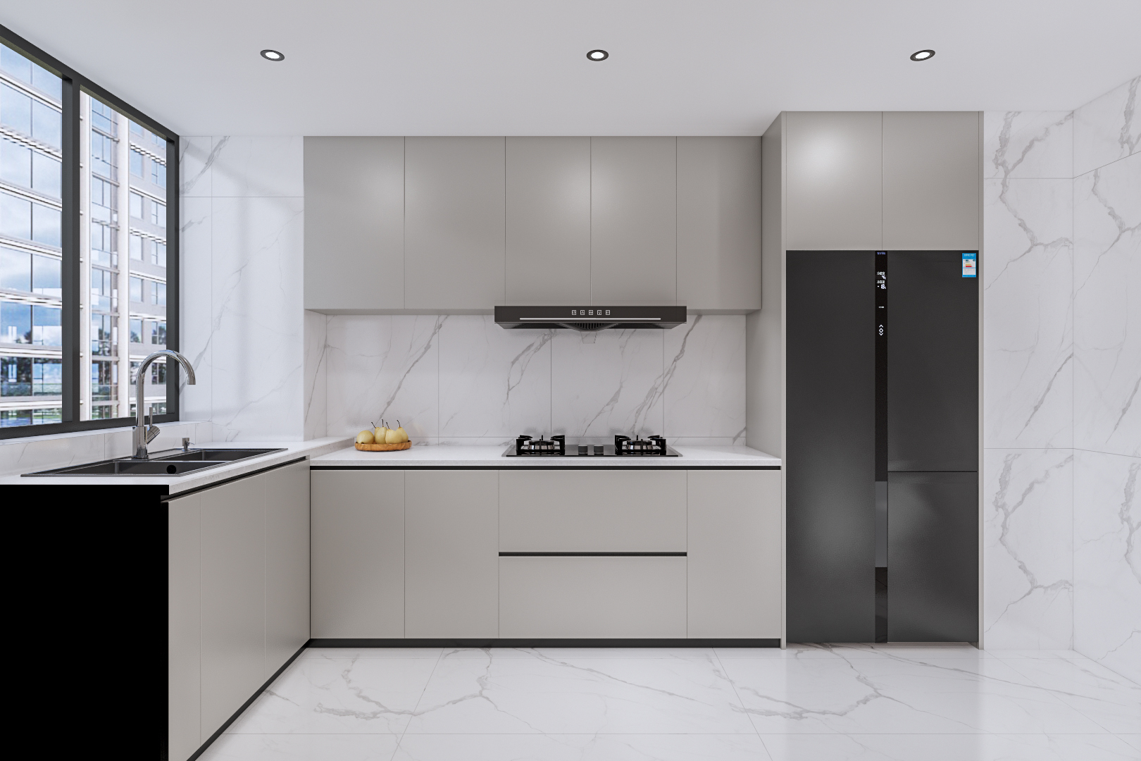 现代极简黑白灰|Modern minimalist black and white gray-2