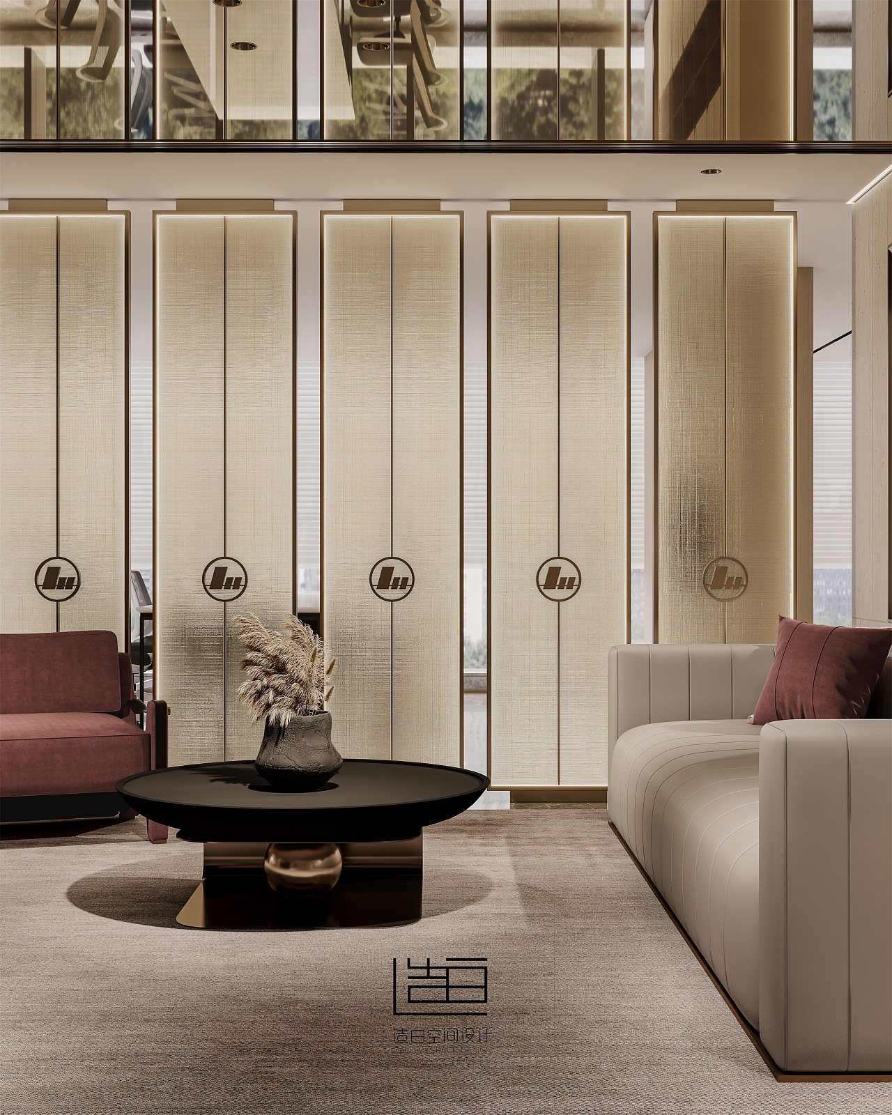 金该表现 | 招商办公设计表现 -5