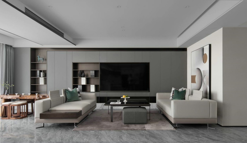 重庆260㎡意式极简风叠墅-10