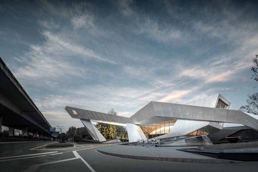  上海天华建筑设计丨武汉万科城市之光展示中心 建筑设计 丨中国武汉-31