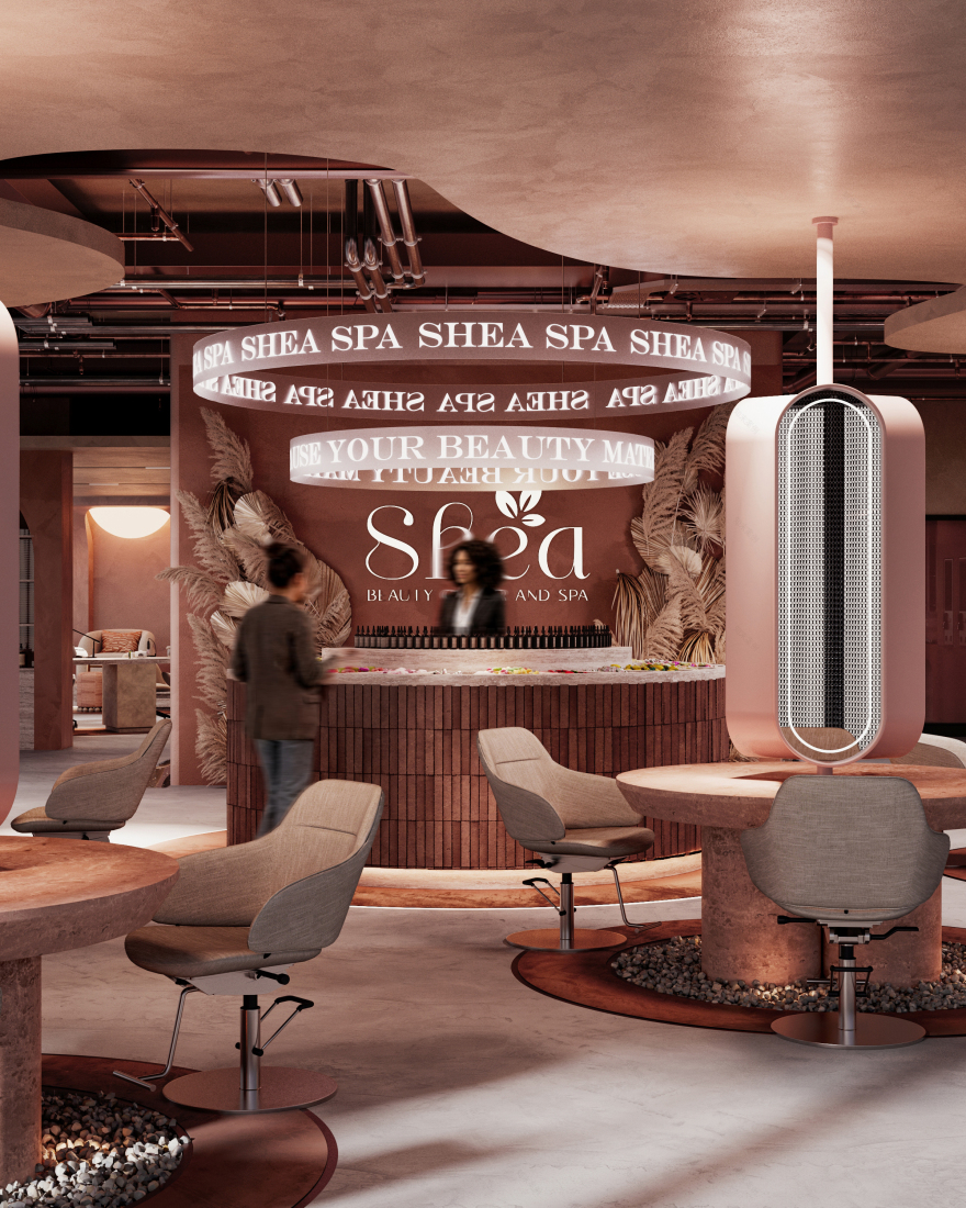 雪亚美容院丨卡塔尔丨A Plus Design Studio-7