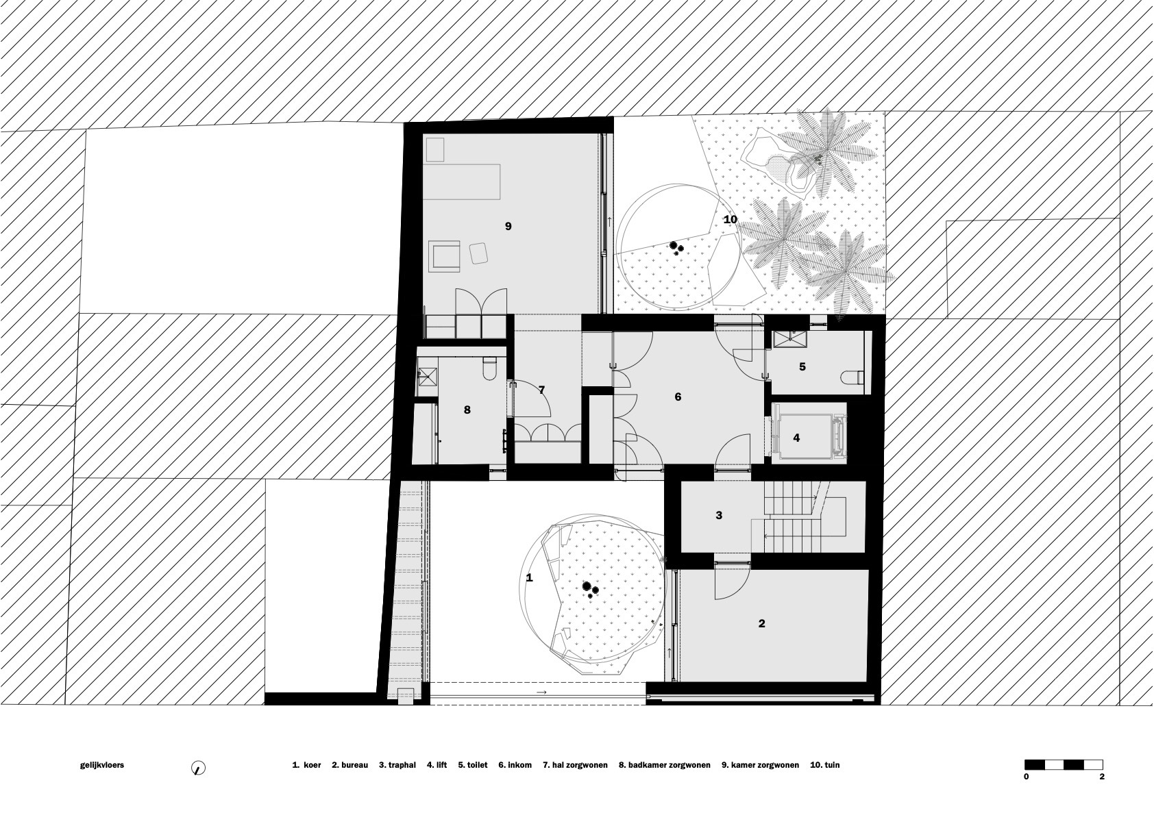 普卢姆之家丨比利时丨Delmulle Delmulle Architecten-39