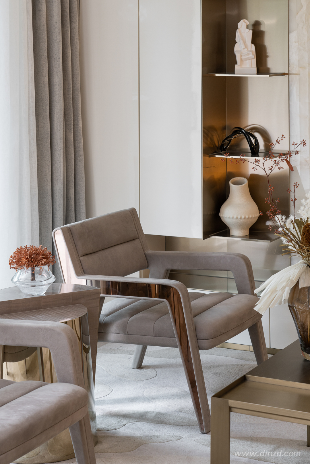 九龙仓天珏华庭都会谧境样板间丨中国杭州丨HWCD-12