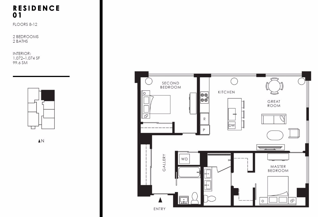 简约不是简陋/这栋小户型公寓楼/用简单材料设计出轻奢感-30