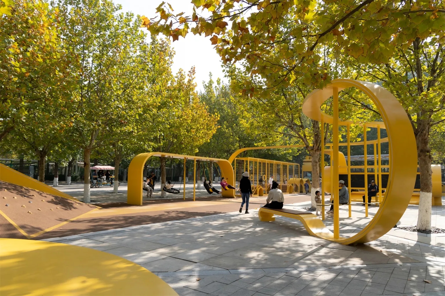 唐山南湖梧桐广场丨中国唐山-12