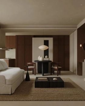 四川成都139㎡的东方韵丨中国成都丨福流设计