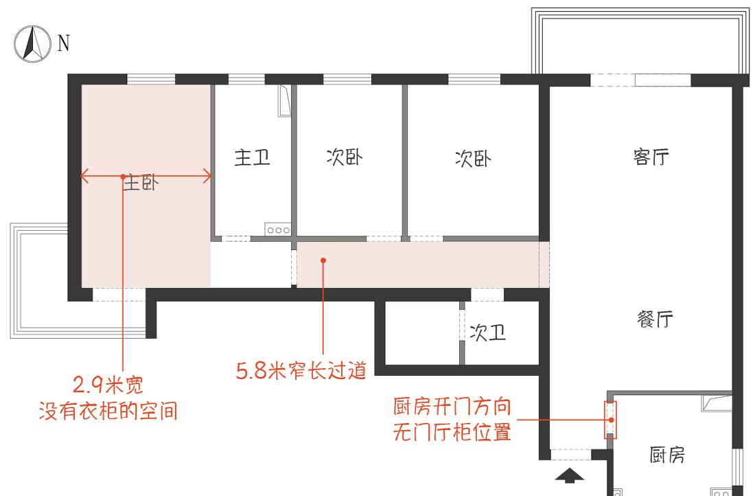 极简黑白灰,打造开阔健身房与儿童绘画天地-3