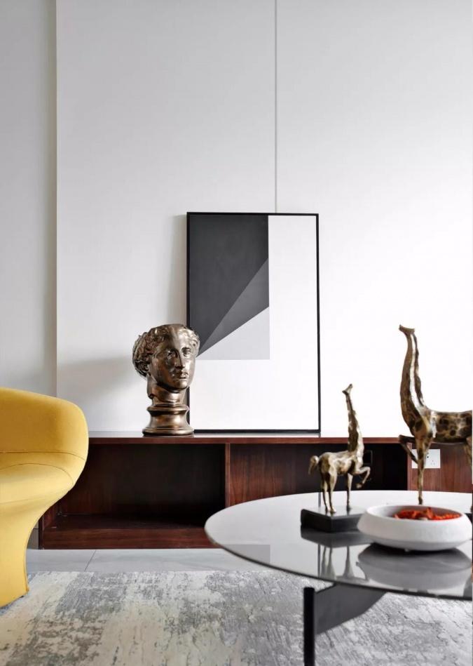 尚层装饰罗湖分公司丨平层丨现代极简的极致演绎-1