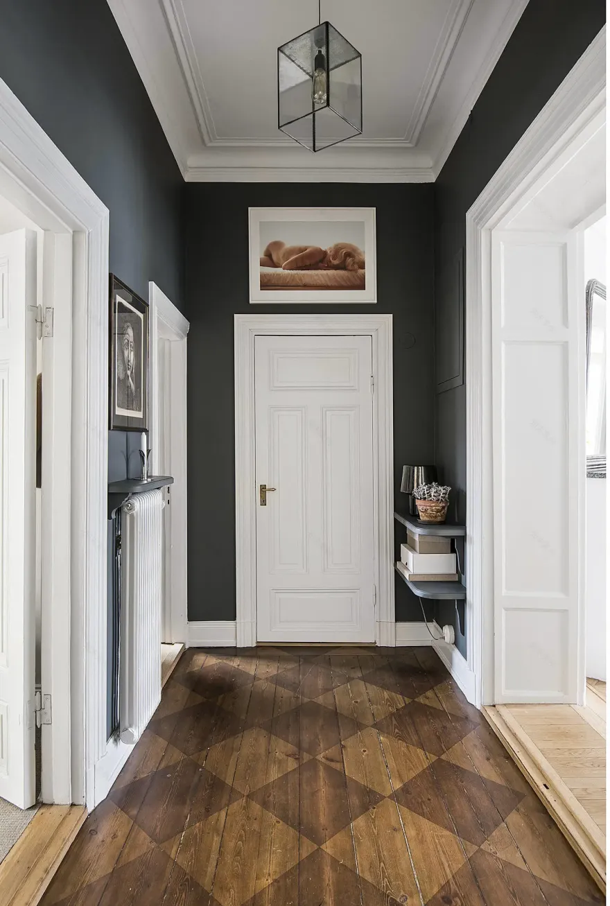 瑞典古韵两居公寓设计-15