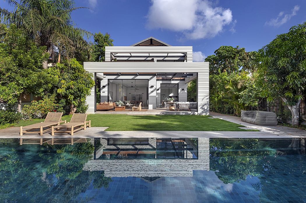 条纹住宅丨以色列丨罗森莱嫩伯格建筑师事务所-1