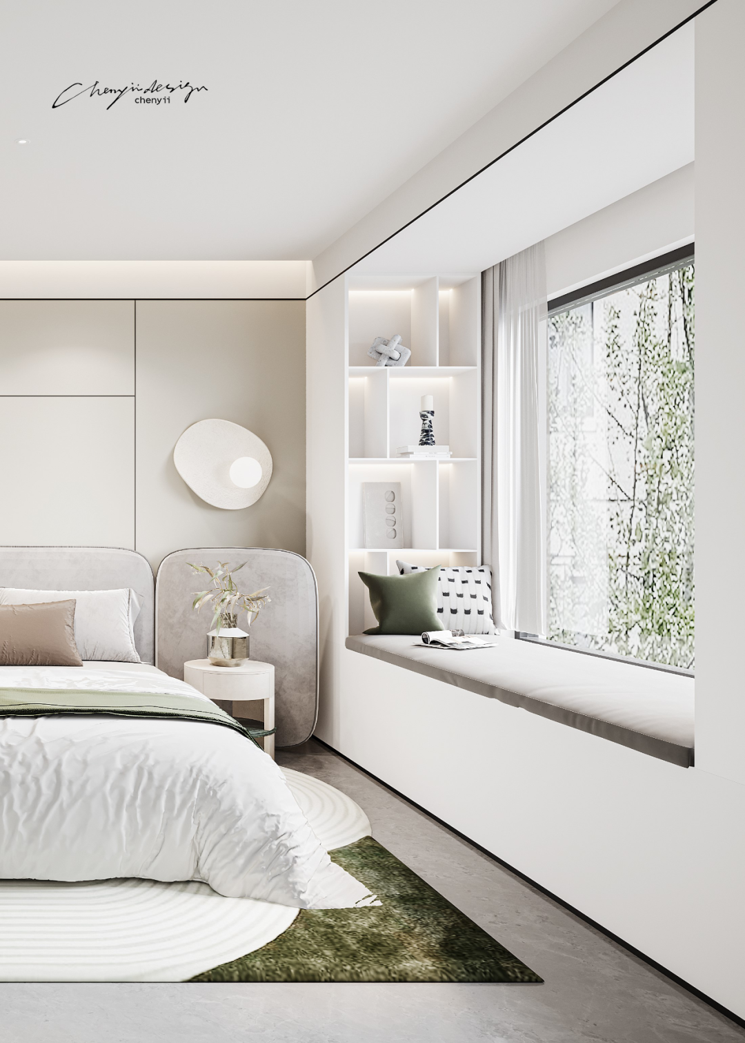 青岫 · 陈程意设计师的绿色诗意住宅设计丨中国洛阳丨忱意空间设计研究室-40