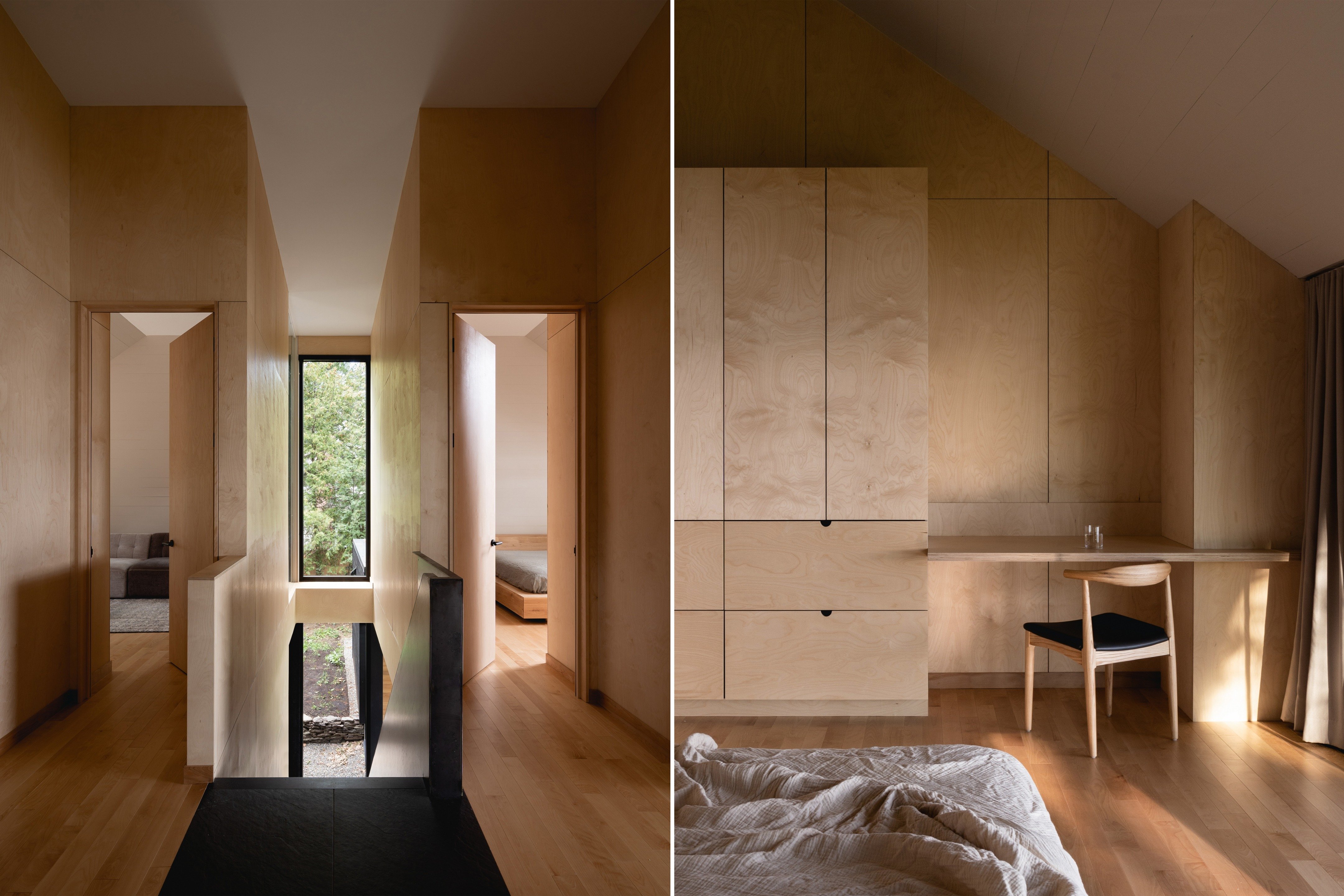 魁北克湖畔绿色别墅丨加拿大魁北克-21