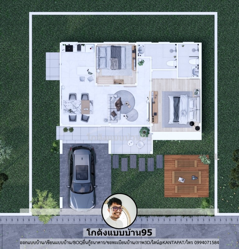 现代小房子P  2352-47