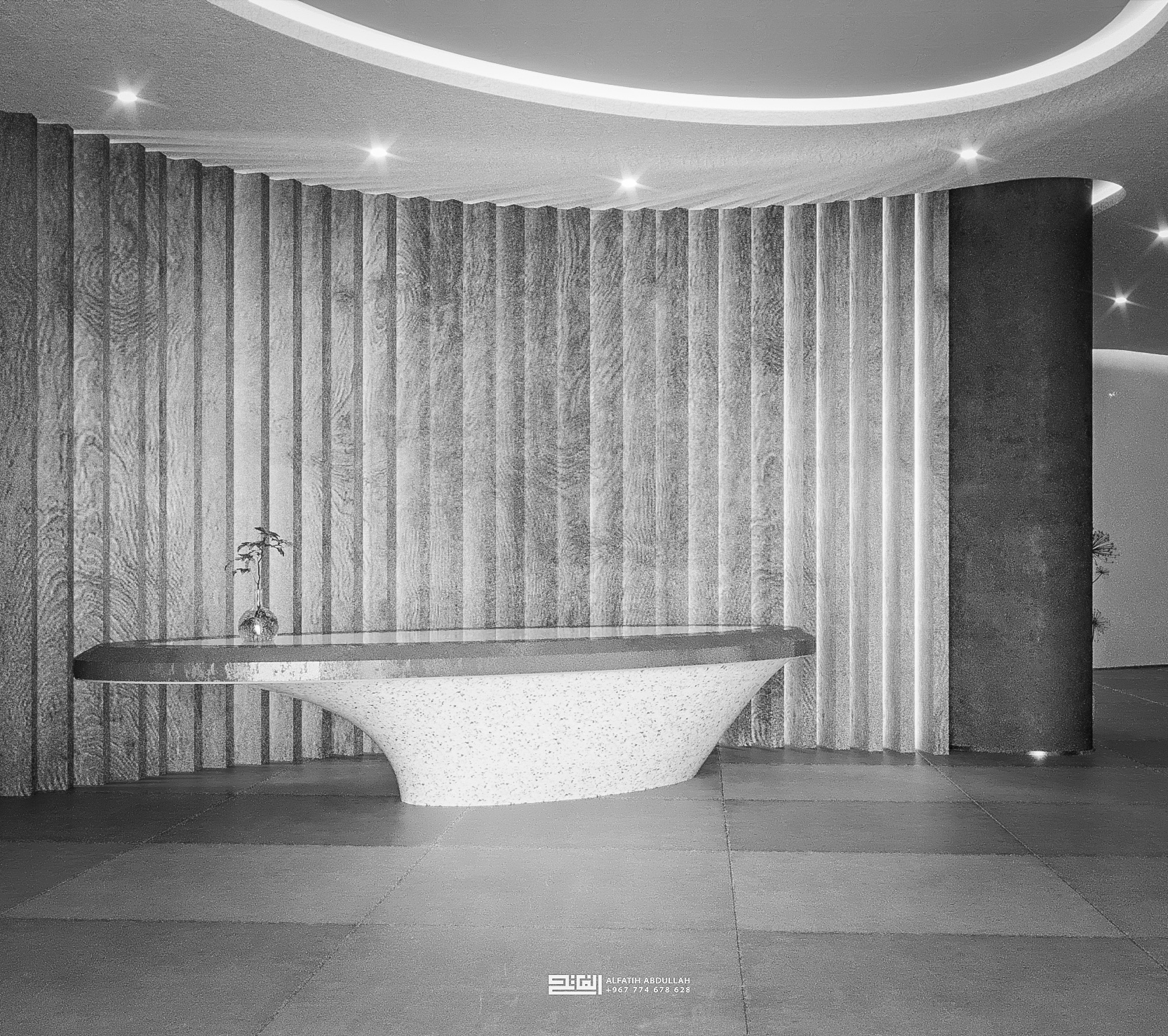 Suhail 酒店餐厅和接待处设计丨也门-17