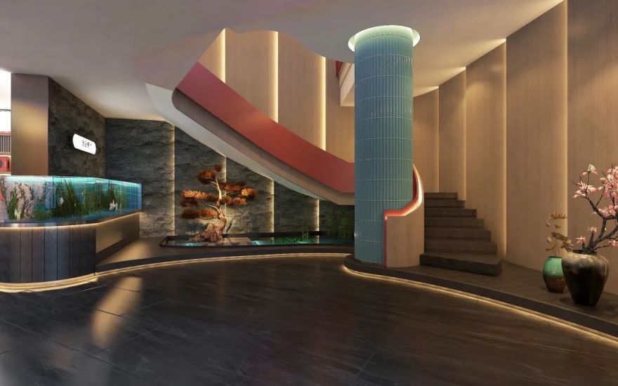 壹品餐厅英才路店丨中国洛阳丨鼎绘空间设计-4