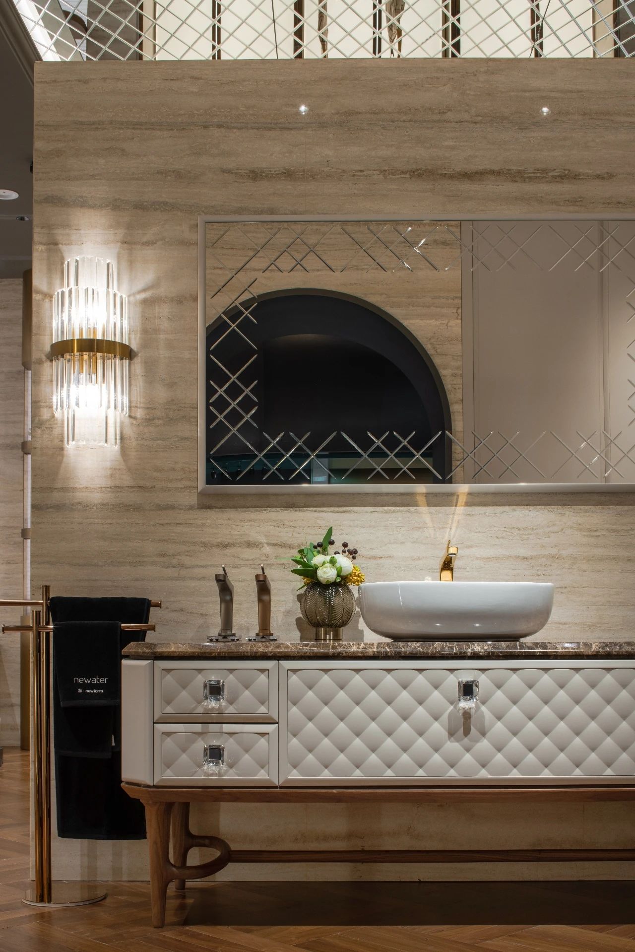 newform 卫浴展厅 | 前卫复古交融,打造情境式体验空间-49