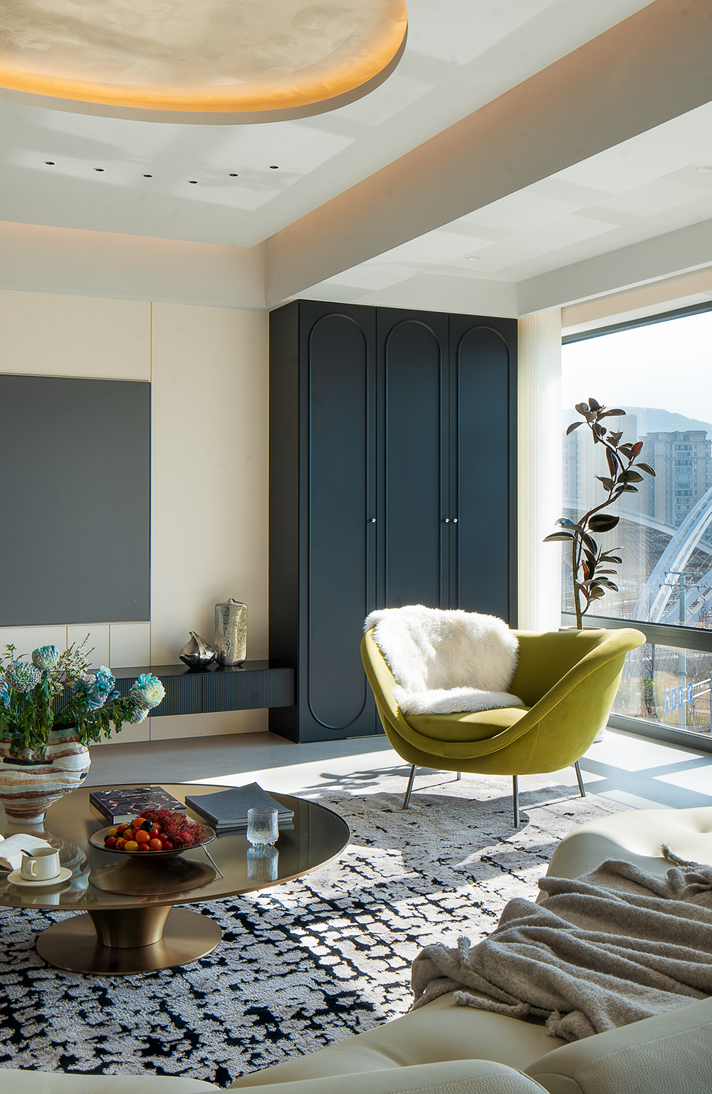 新作丨金俊乐:143㎡法式流光,漫游家的生命力丨中国丽水-15