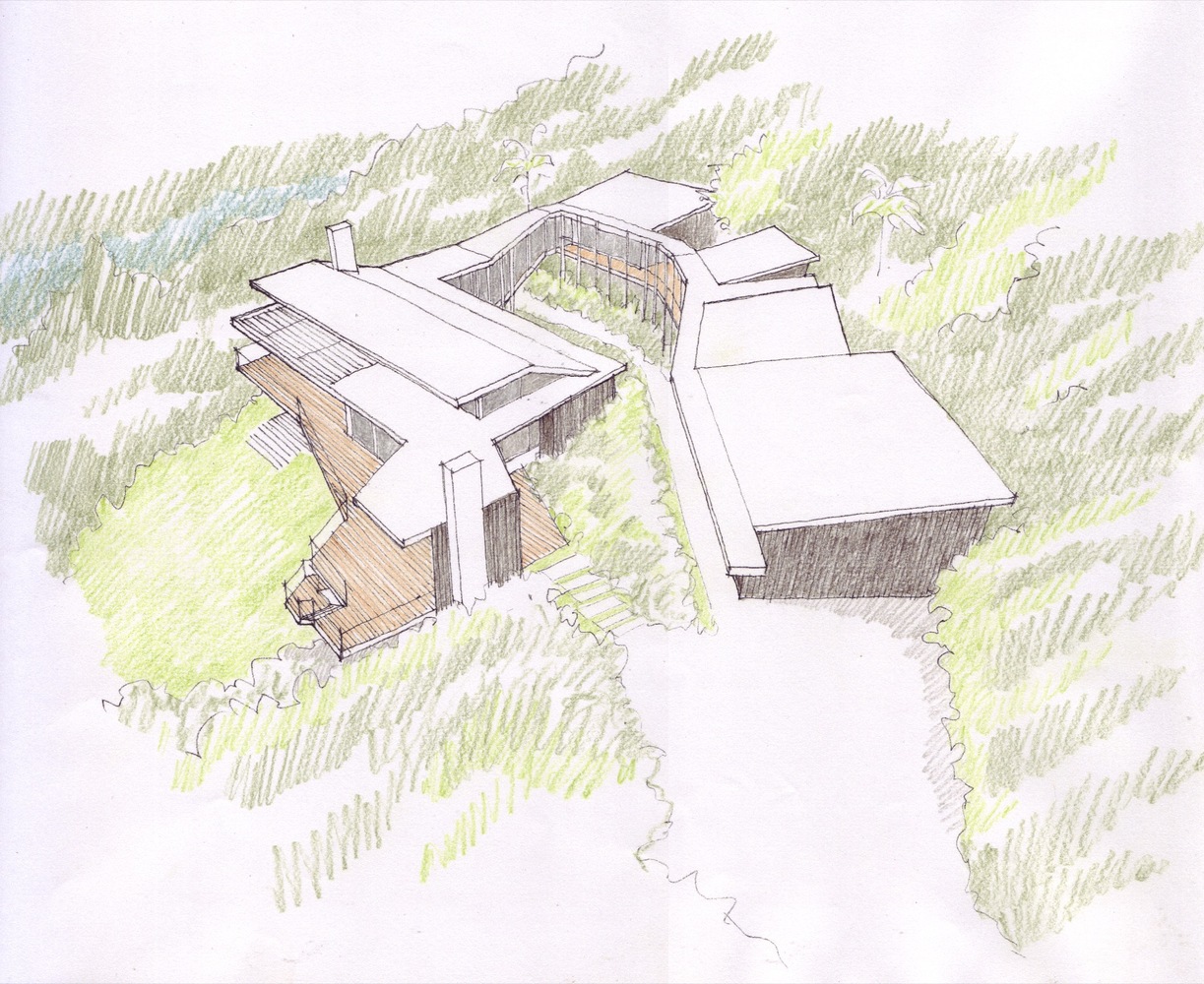 新西兰 Moetapu 度假屋 | 嵌入丛林的折叠式建筑-56