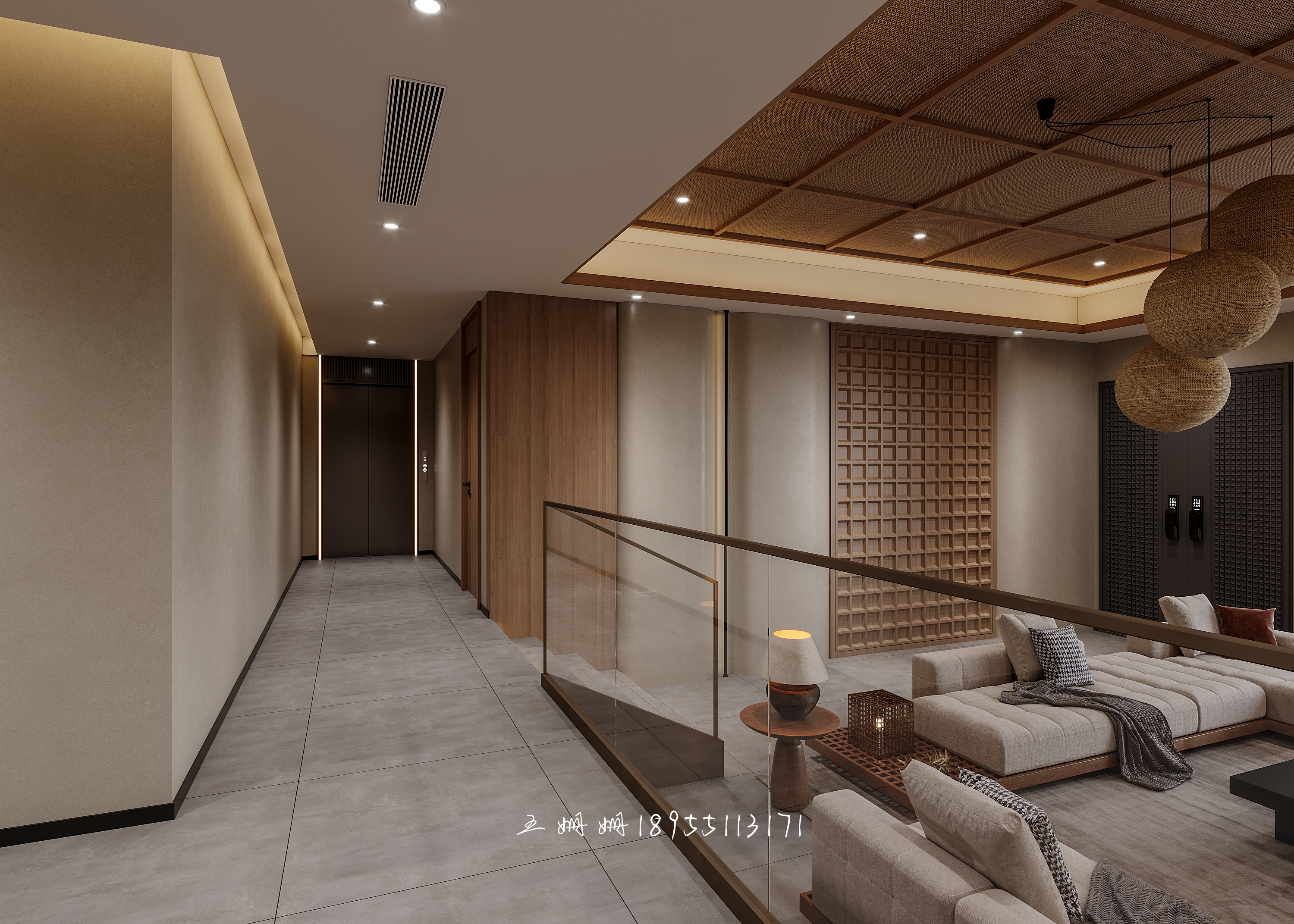 中古风别墅民宿-14