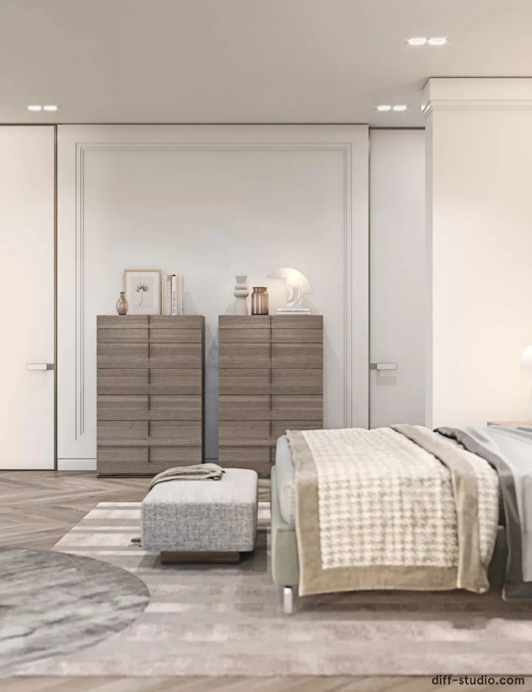 乌克兰基辅 1600㎡新古典奢华大宅丨Diff.Studio-67