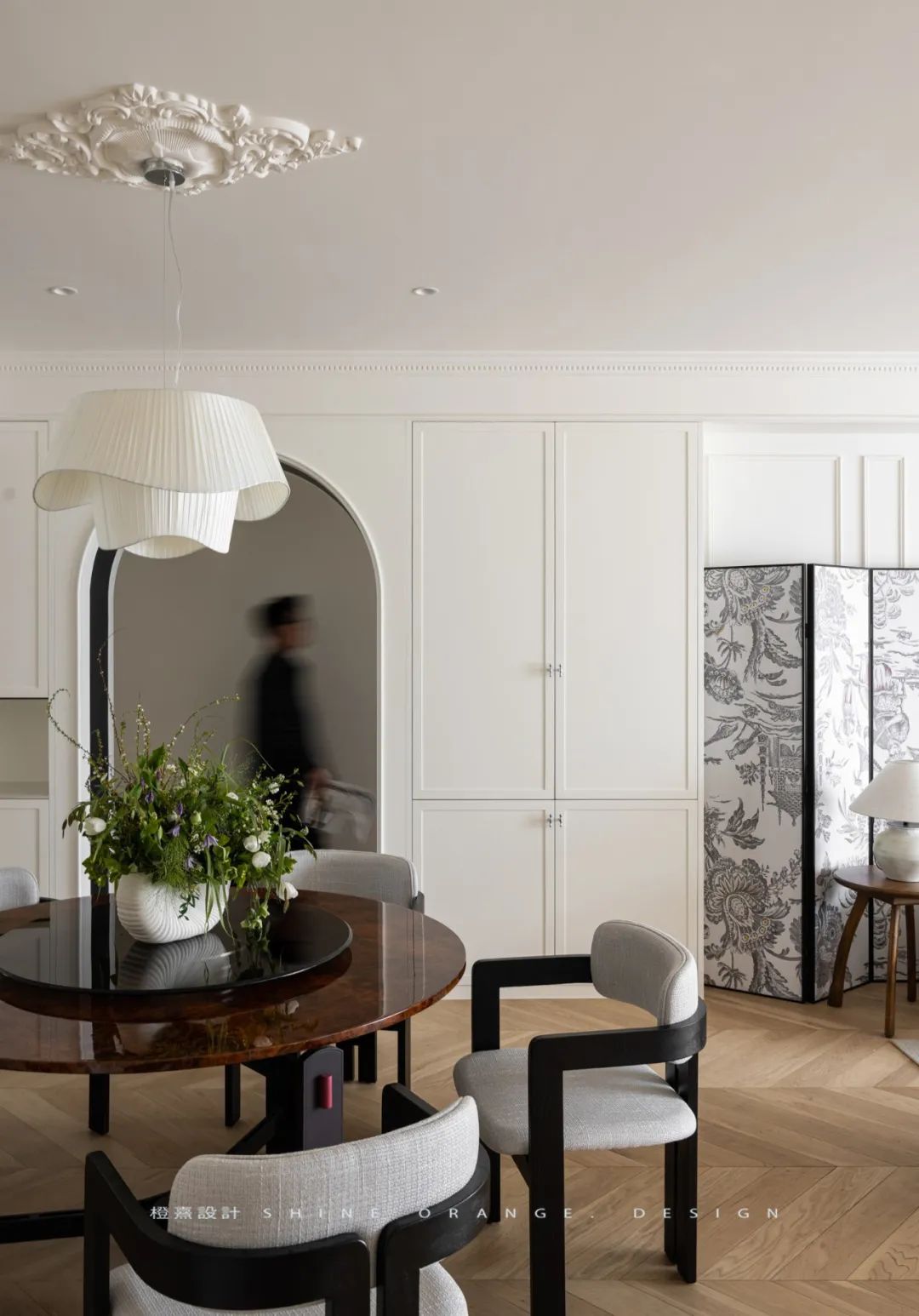 法式复古的宁波四室两厅之家丨中国宁波丨橙熹设计-32