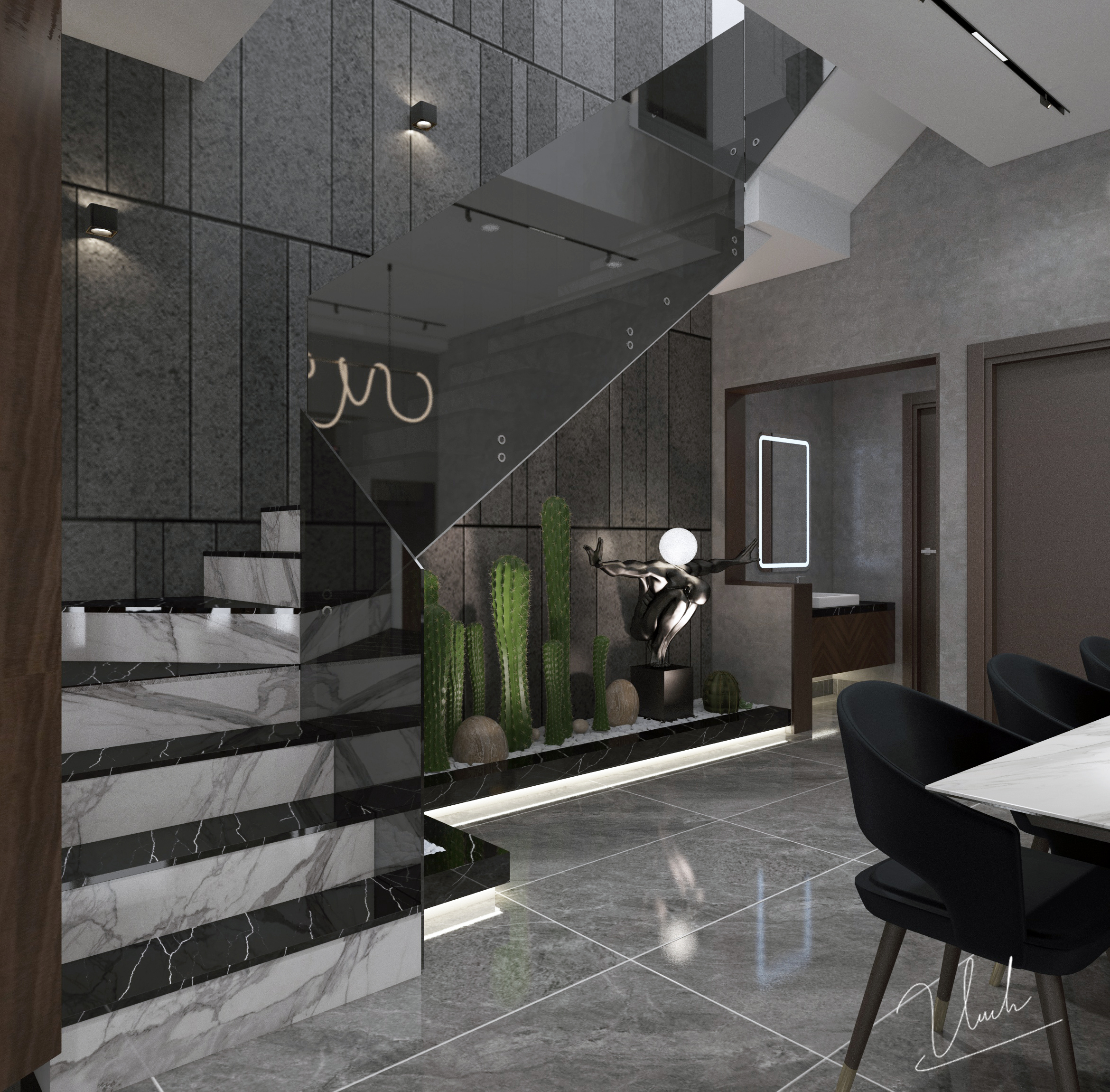 Interior - Livingroom Design - Binh Duong City-2