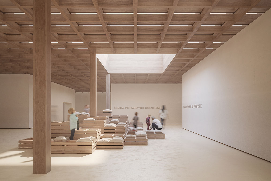 波兰比斯科平考古博物馆展览亭-13