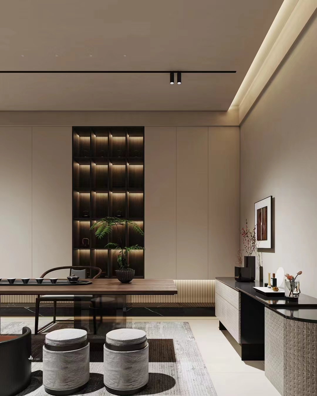 收录2套(法式和现代)案例-15