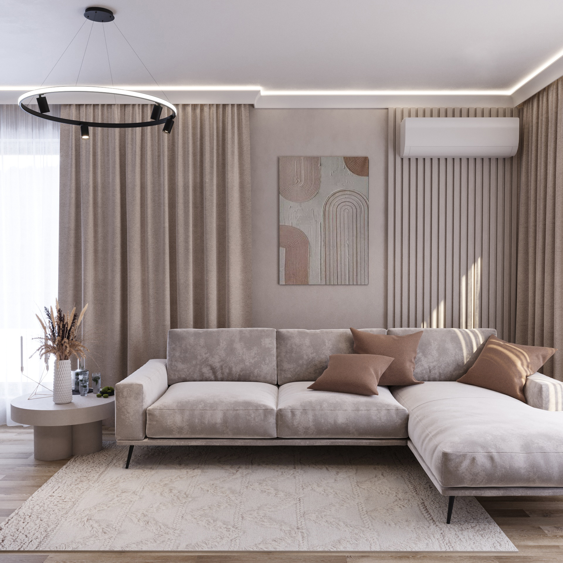 Neutrals | Apartment in Bucharest-2