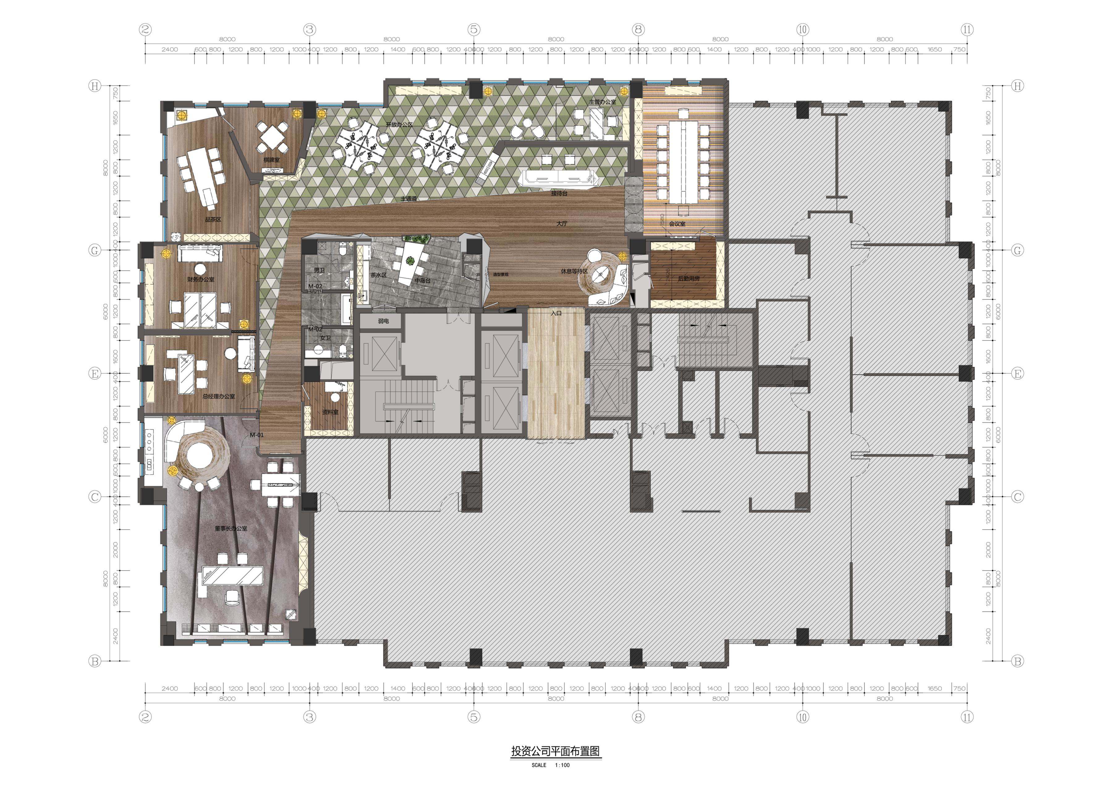 创域新作 | 简逸灵动之美——深圳国际商会大厦办公空间-36